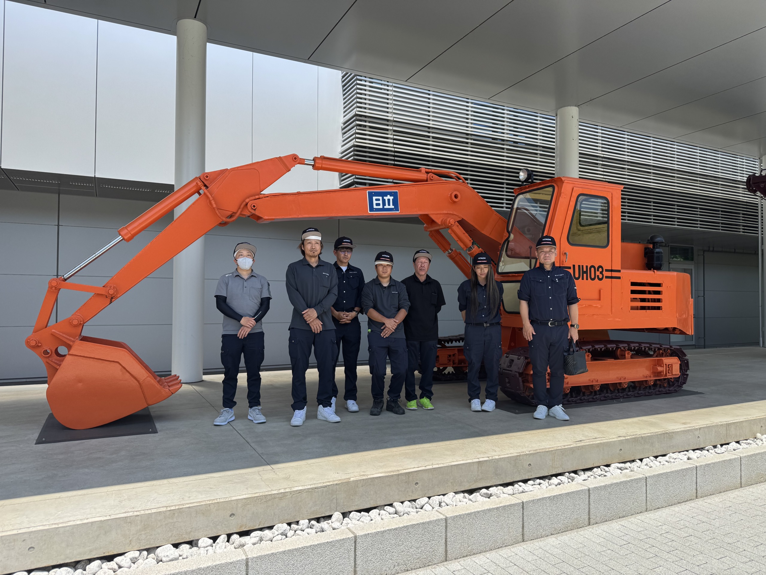 日立建機㈱土浦工場の見学 | 株式会社喜久屋商会